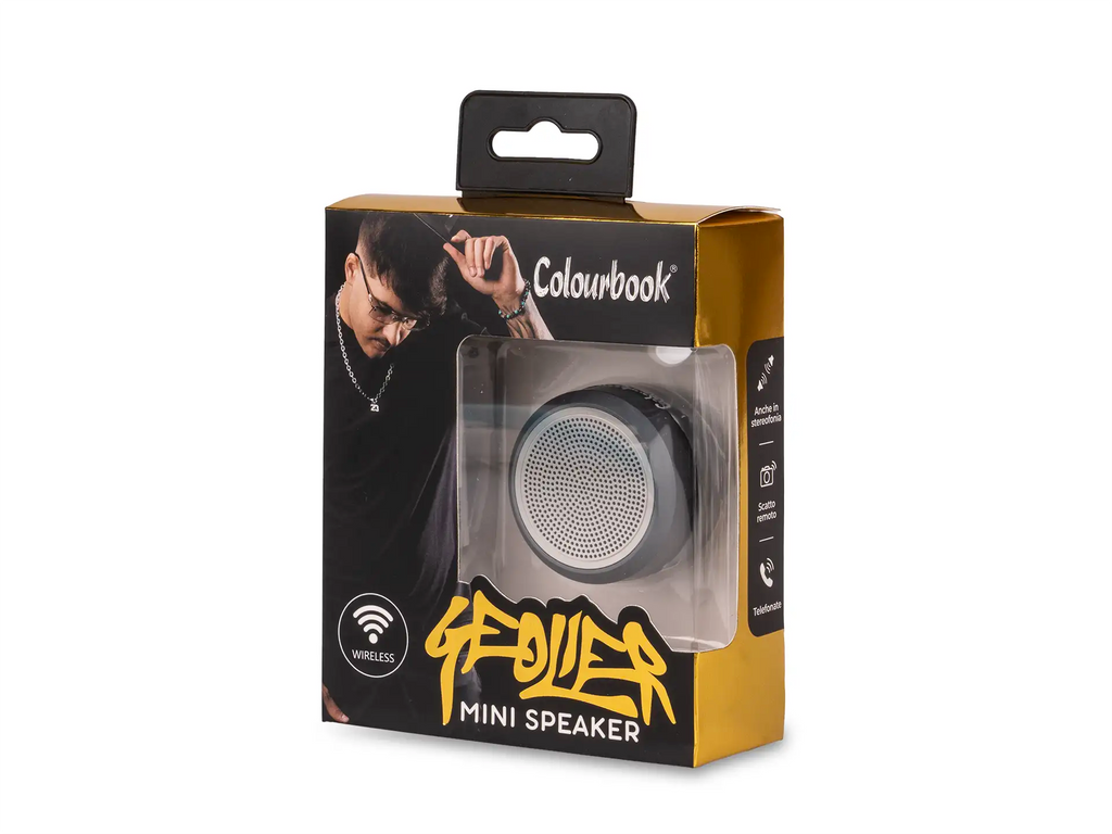 Mini cassa bluetooth Geolier - Colourbook