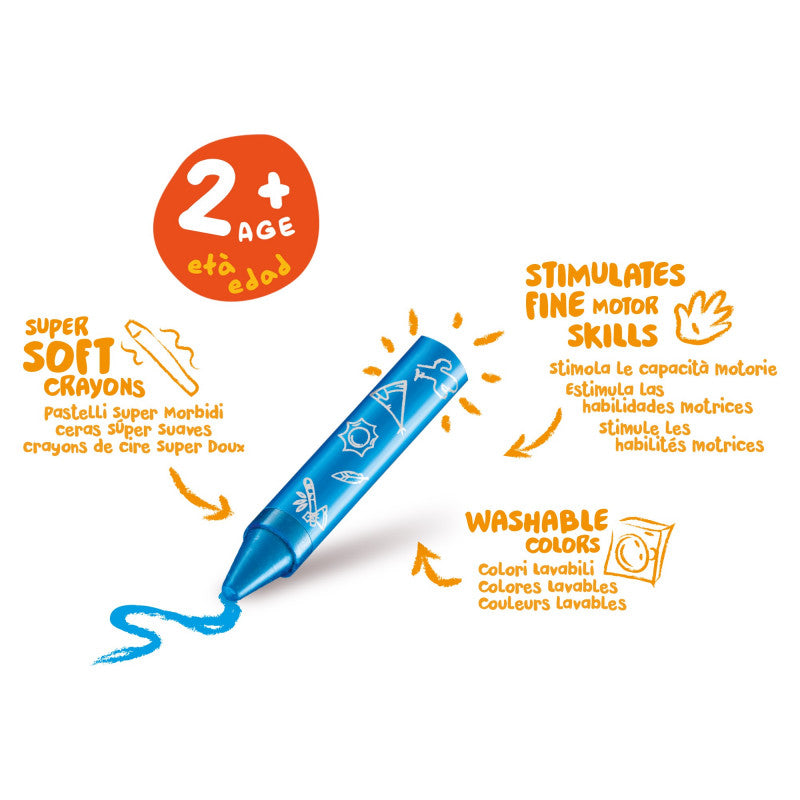 CARIOCA Pastelloni BABY - 8 Pz