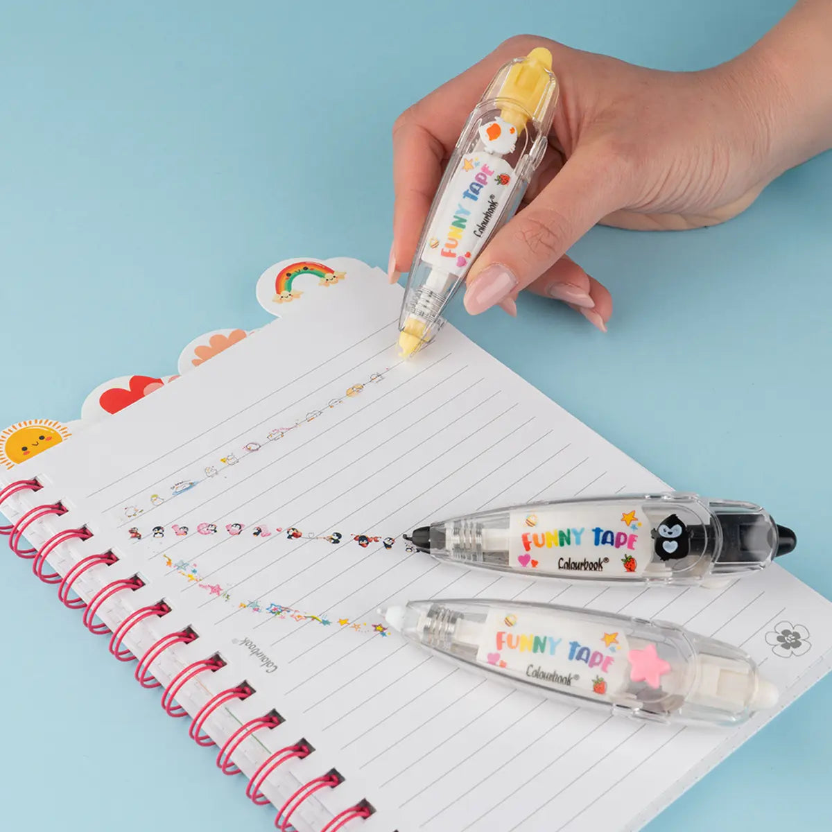 Nastro decorativo – Funny Tape Colourbook