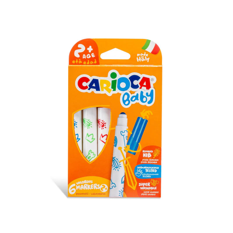 CARIOCA Pennarelli Valorous Markers 6 Colori