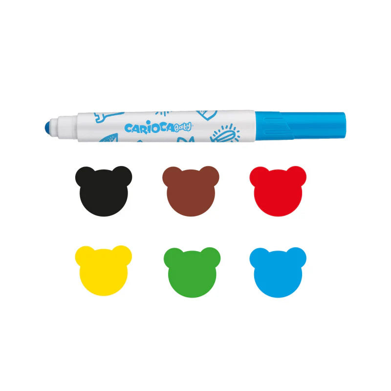CARIOCA Pennarelli Valorous Markers 6 Colori