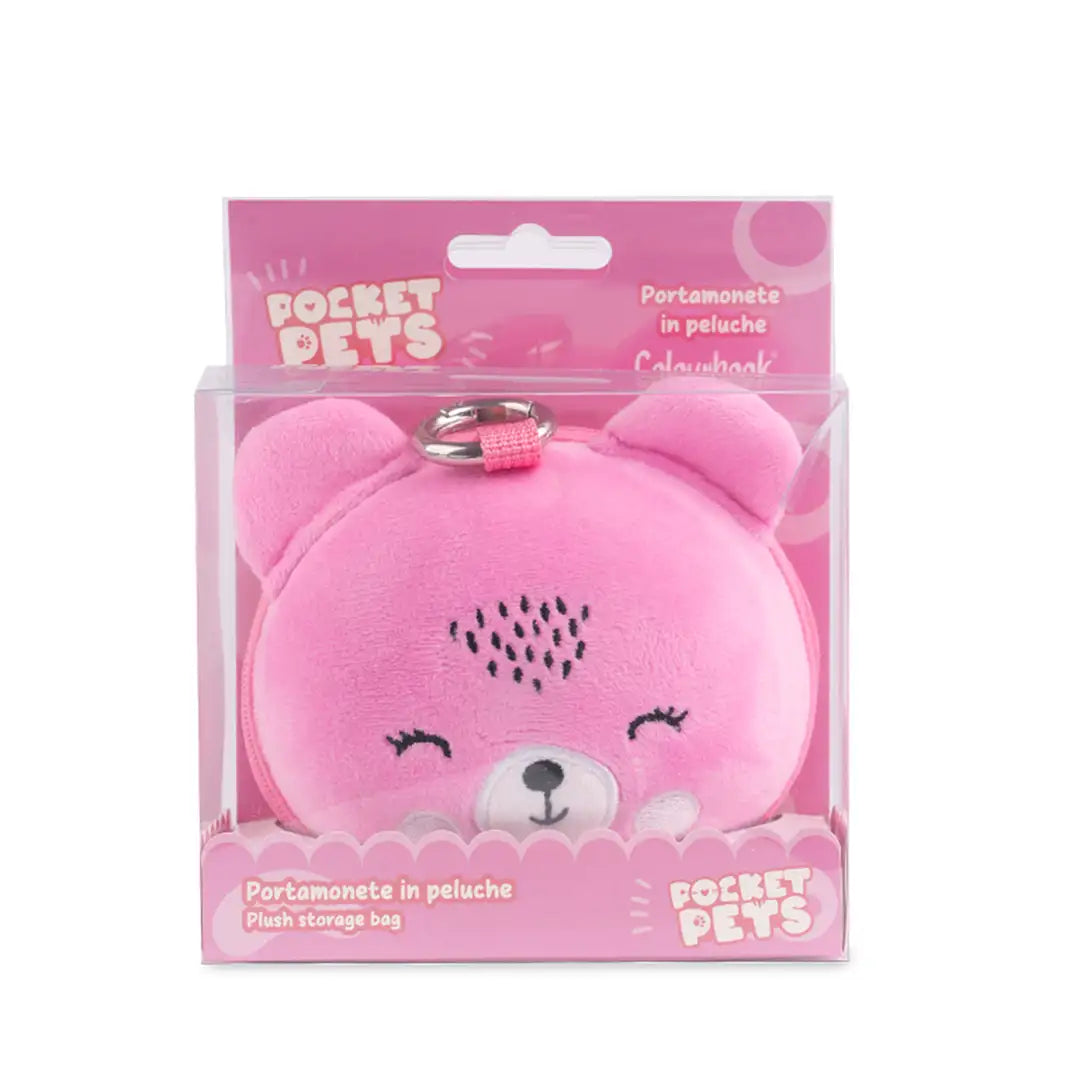 Portamonete peluche Pocket Pets - Colourbook
