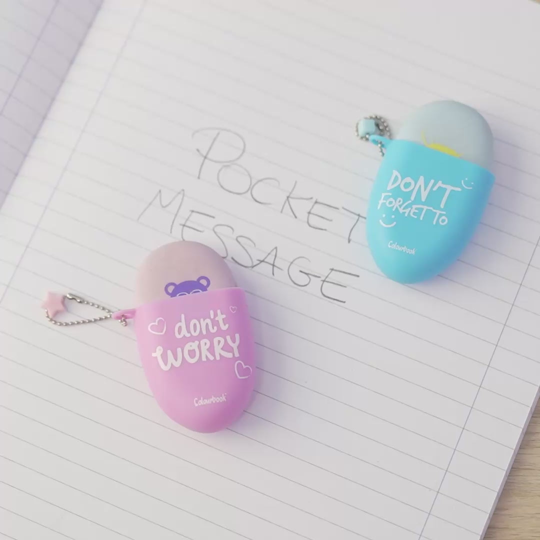 Gomma Pocket Message - Colourbook