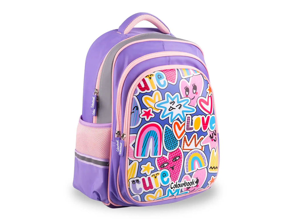 Zaino scuola Abstract Cute - Colourbook