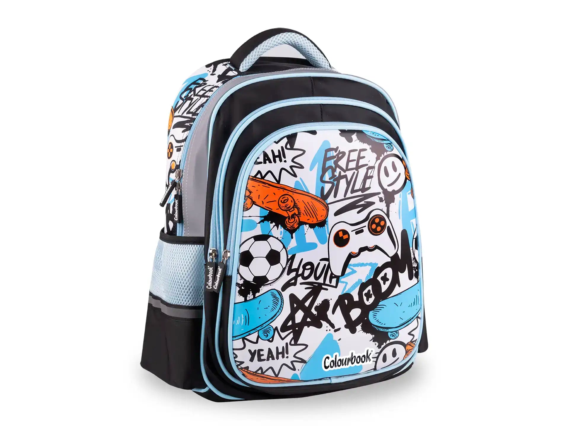 Zaino scuola Abstract Freestyle Graffiti - Colourbook