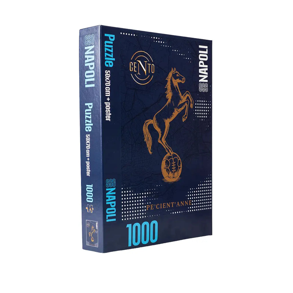 Puzzle SSC Napoli 1000 pezzi – Centenario – Poster 50x70cm incluso