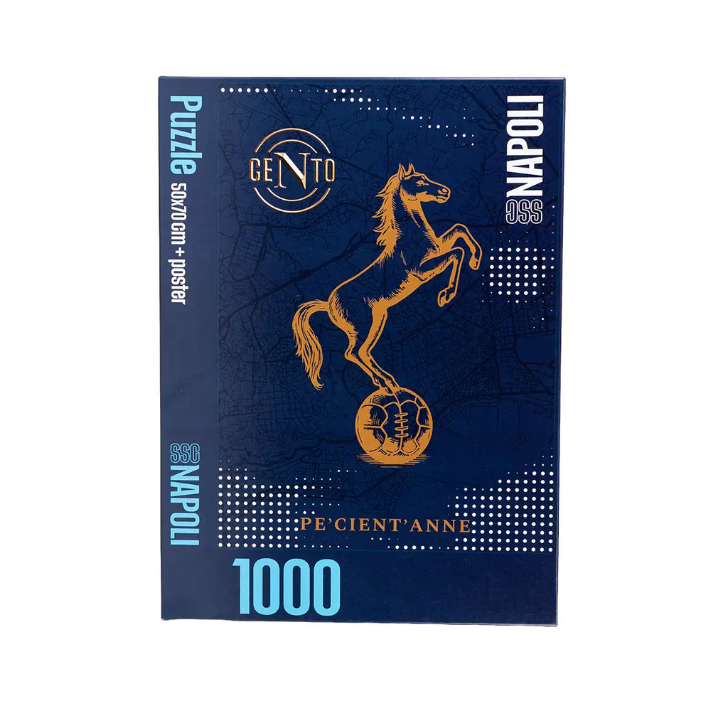 Puzzle SSC Napoli 1000 pezzi – Centenario – Poster 50x70cm incluso