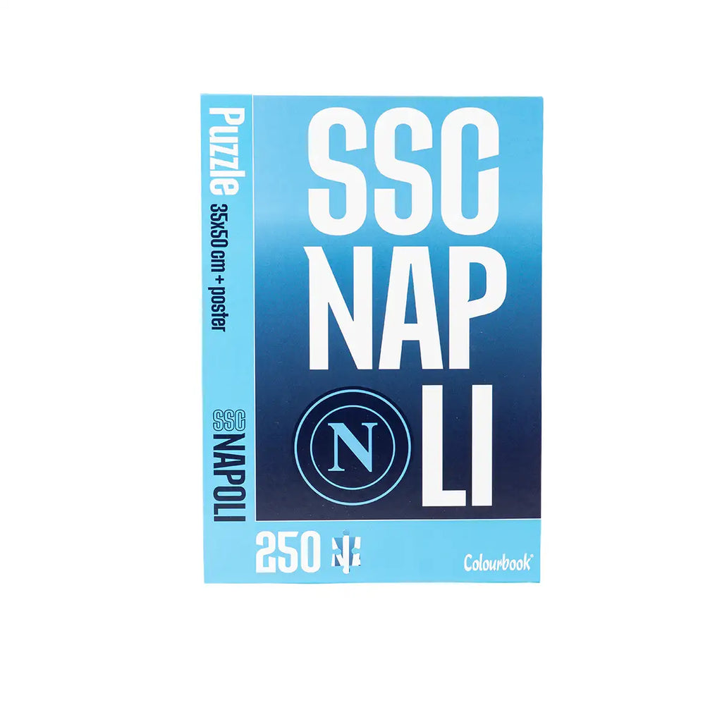 Puzzle SSC Napoli 250 pezzi – Logo – Poster 35x50cm incluso