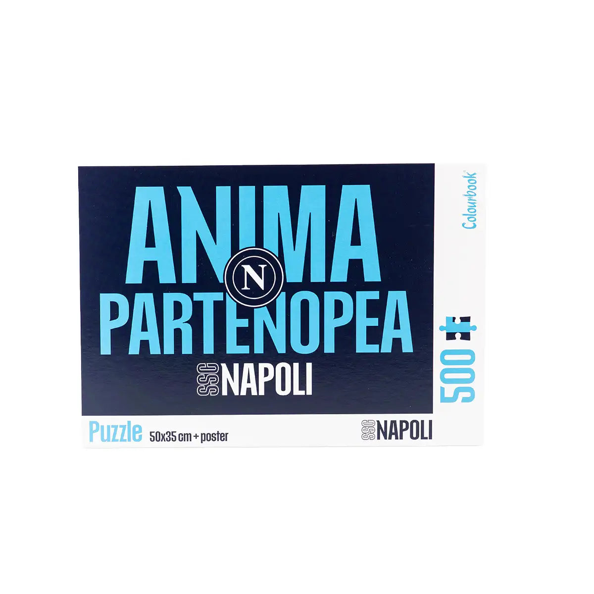 Puzzle SSC Napoli 500 pezzi – Anima Partenopea – Poster 50x35cm incluso