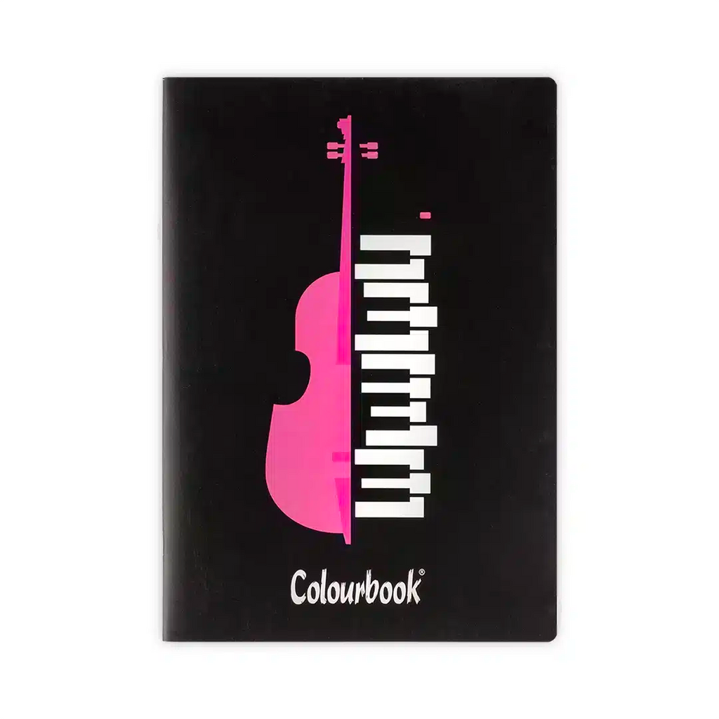 Quaderno A4 pentagrammato Music Tastes - Colourbook