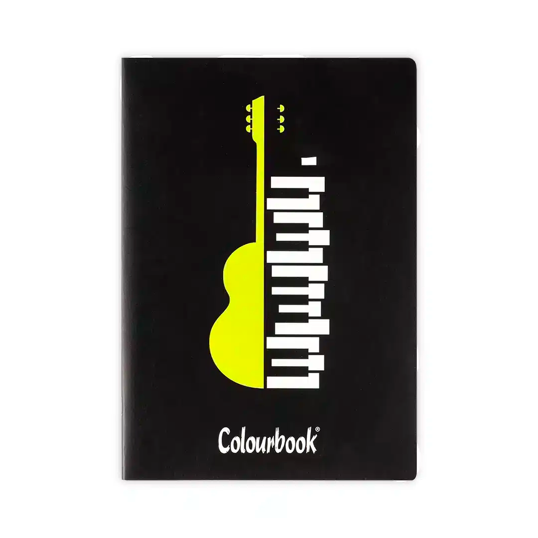 Quaderno A4 pentagrammato Music Tastes - Colourbook