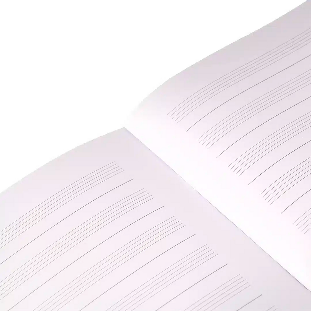 Quaderno A4 pentagrammato Music Tastes - Colourbook