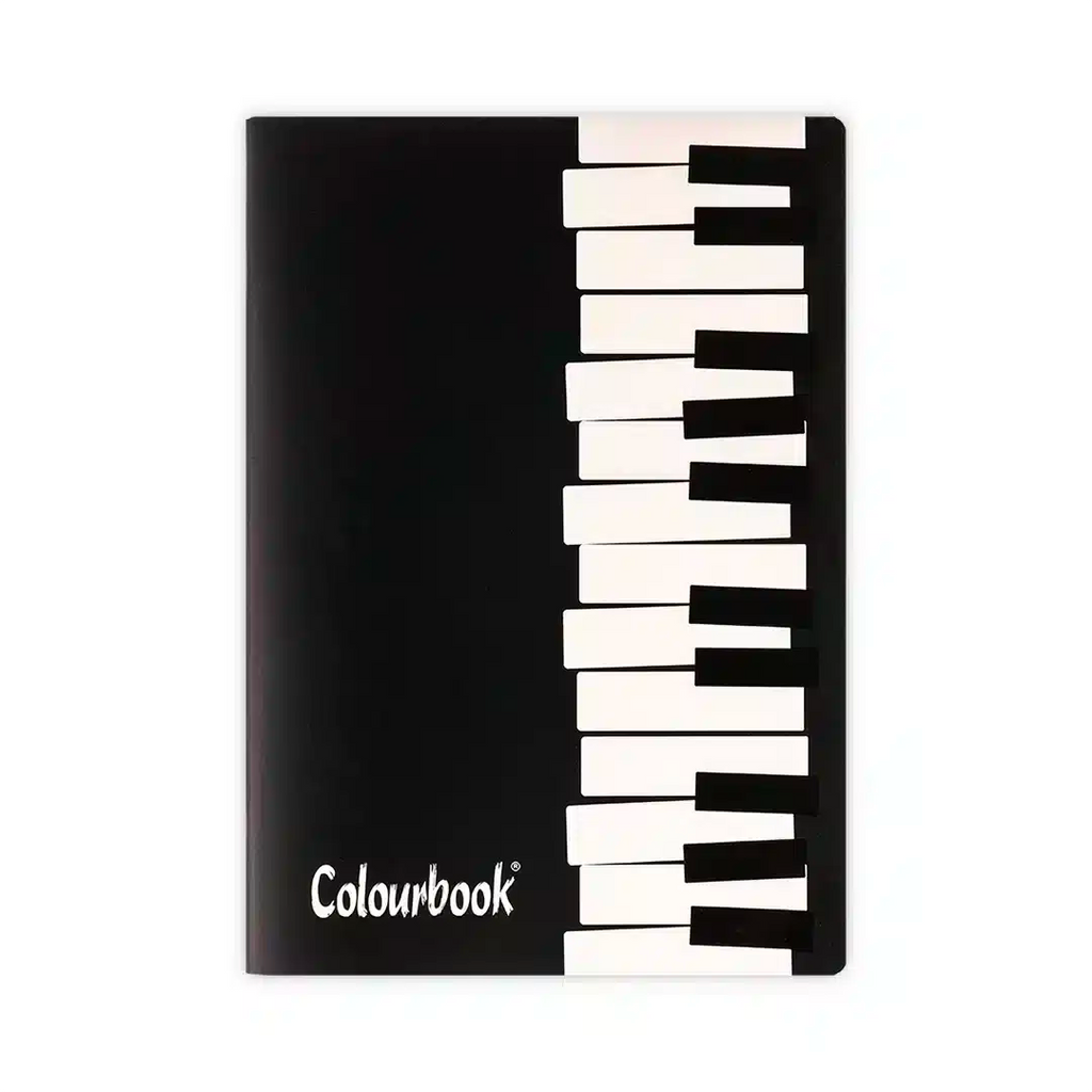 Quaderno A4 pentagrammato Music Tastes - Colourbook