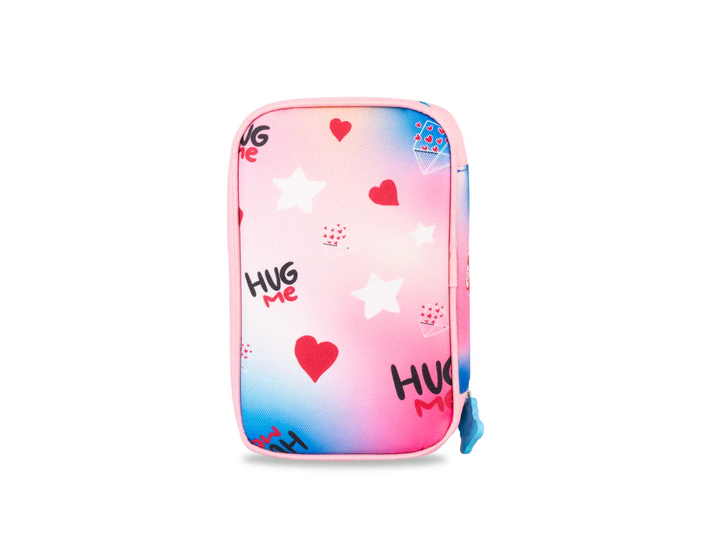 Astuccio 1 zip Coccolotti Love Rosa - Colourbook
