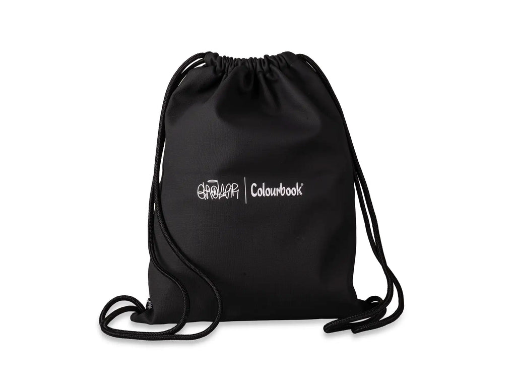 Sacca con coulisse Geolier Black Rubber - Colourbook
