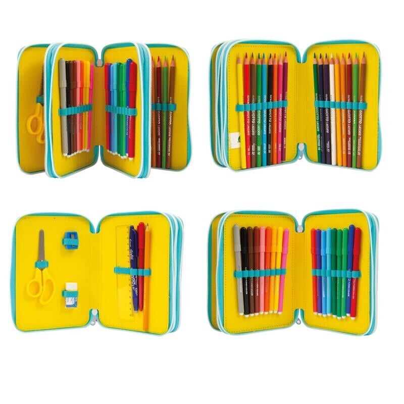 ASTUCCIO 3 ZIP COMPLETO LOVE & PEACE GO POP