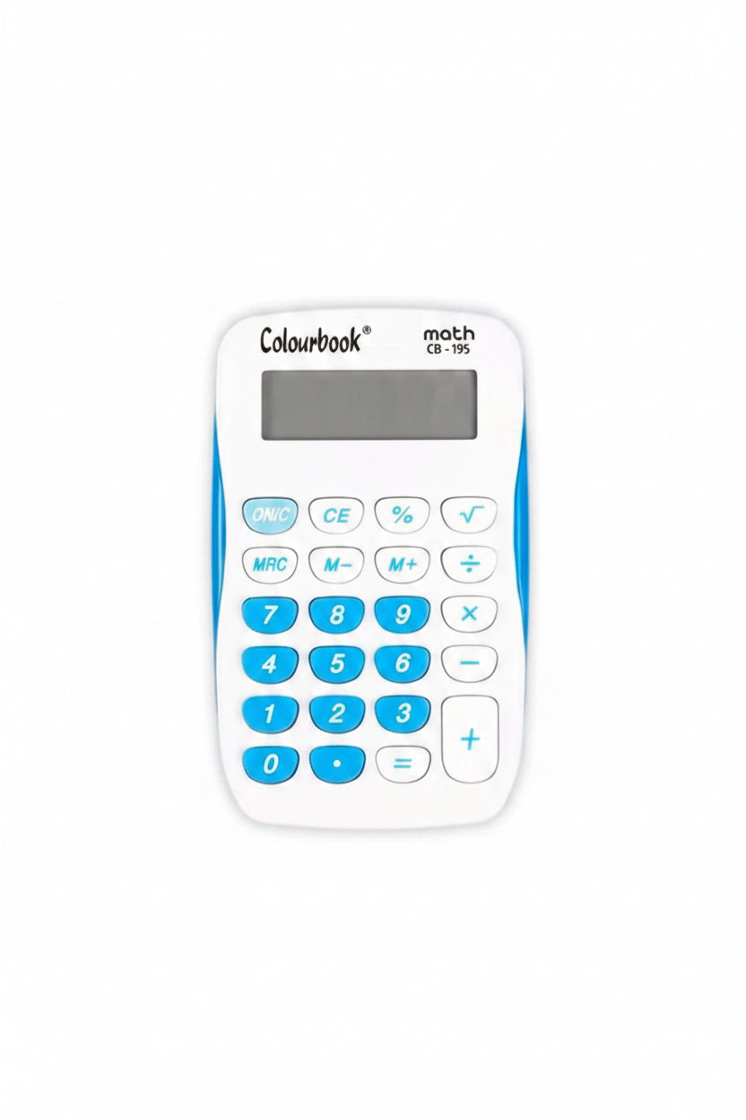 Calcolatrice tascabile 8 cifre MATH CB-195 - Colourbook