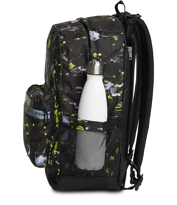 Zaino Seven REVERSIBLE BACKPACK GRS YELLOW PAINT CUSTOMIZABLE