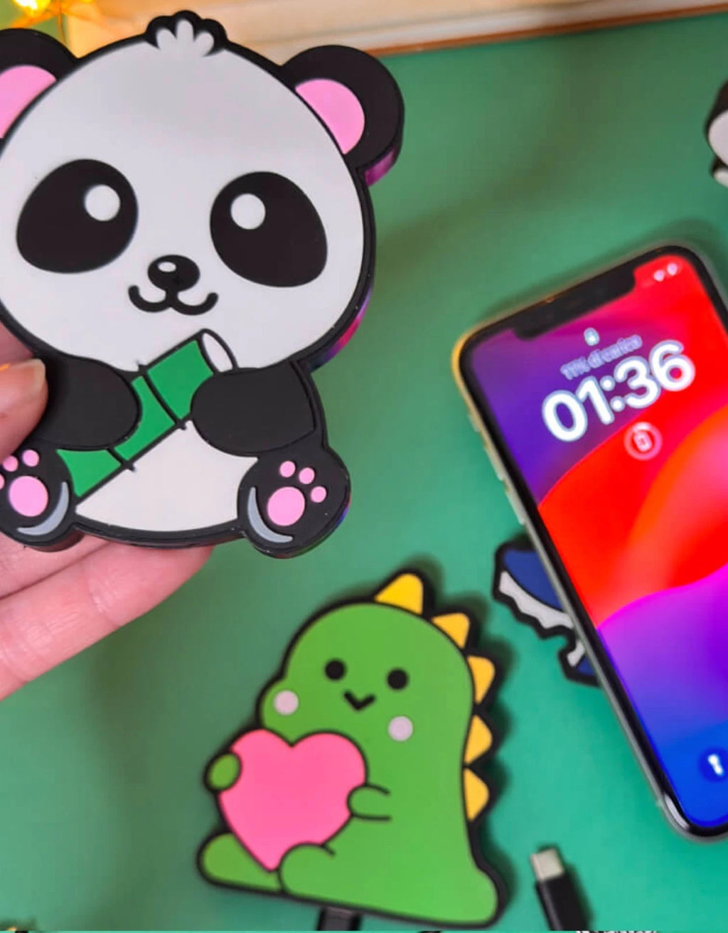 Caricatore Wireless tintaUNITA Zoo – “Charge, Smile, Repeat”
