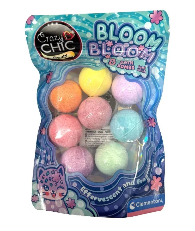 Bombe da bagno Clementoni 8 pz