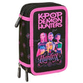 Astuccio 3 Zip K-Pop Demon Hunters