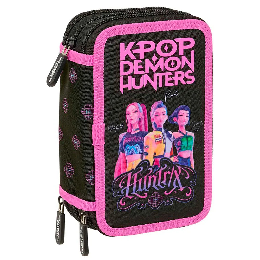 Astuccio 3 Zip K-Pop Demon Hunters