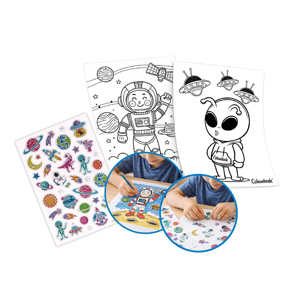 Set plastilina KidDO’ Alieno - Colourbook