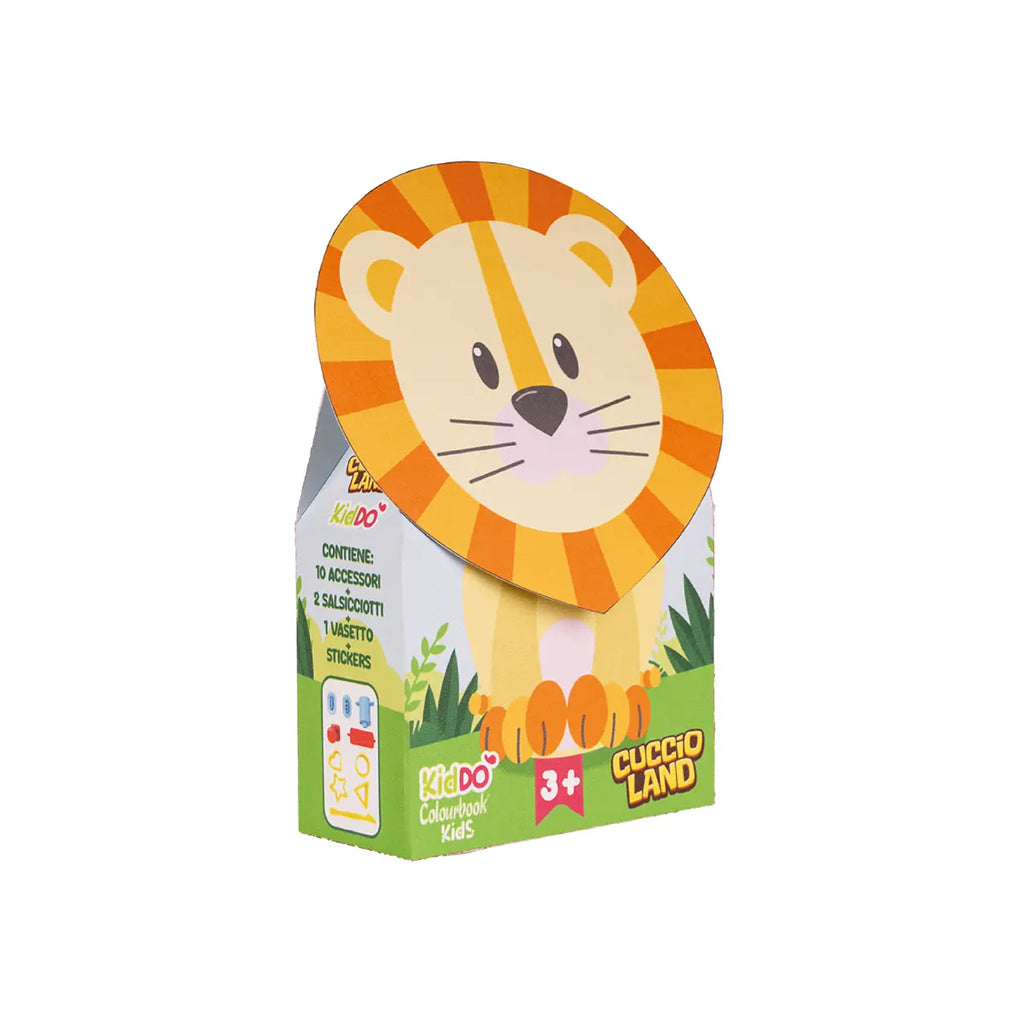 Set plastilina KidDO’ Cuccioland Colourbook