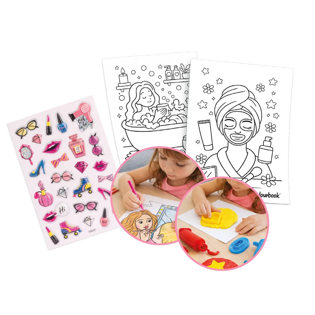 Set plastilina KidDO’ Home SPA - Colourbook