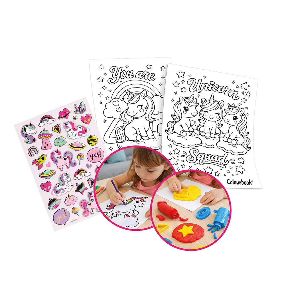 Set plastilina KidDO’ Unicorno - Colourbook