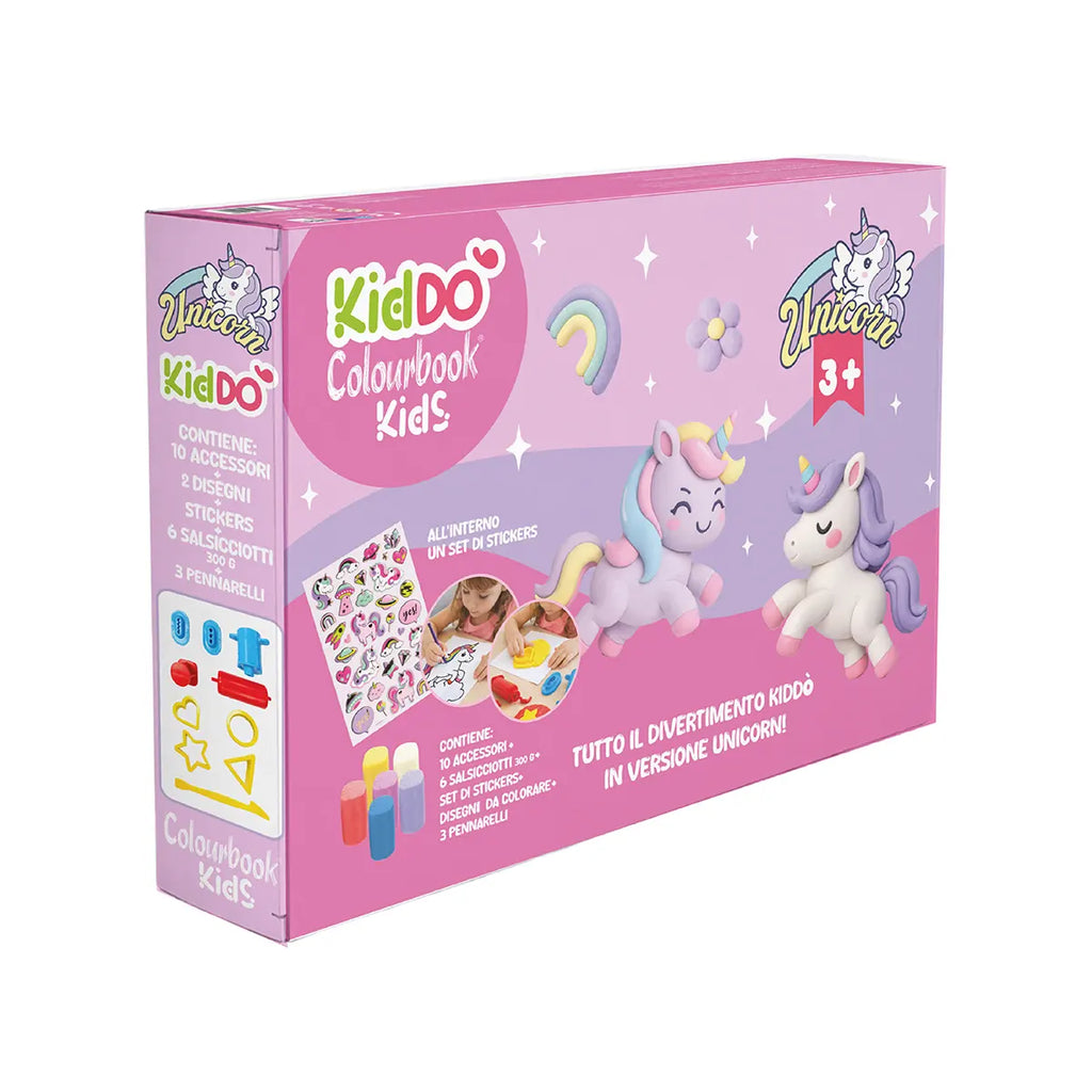 Set plastilina KidDO’ Unicorno - Colourbook