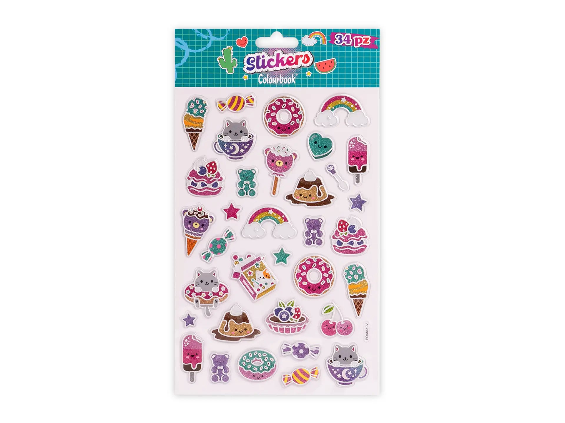 Set 34 Stickers Bakery - Colourbook