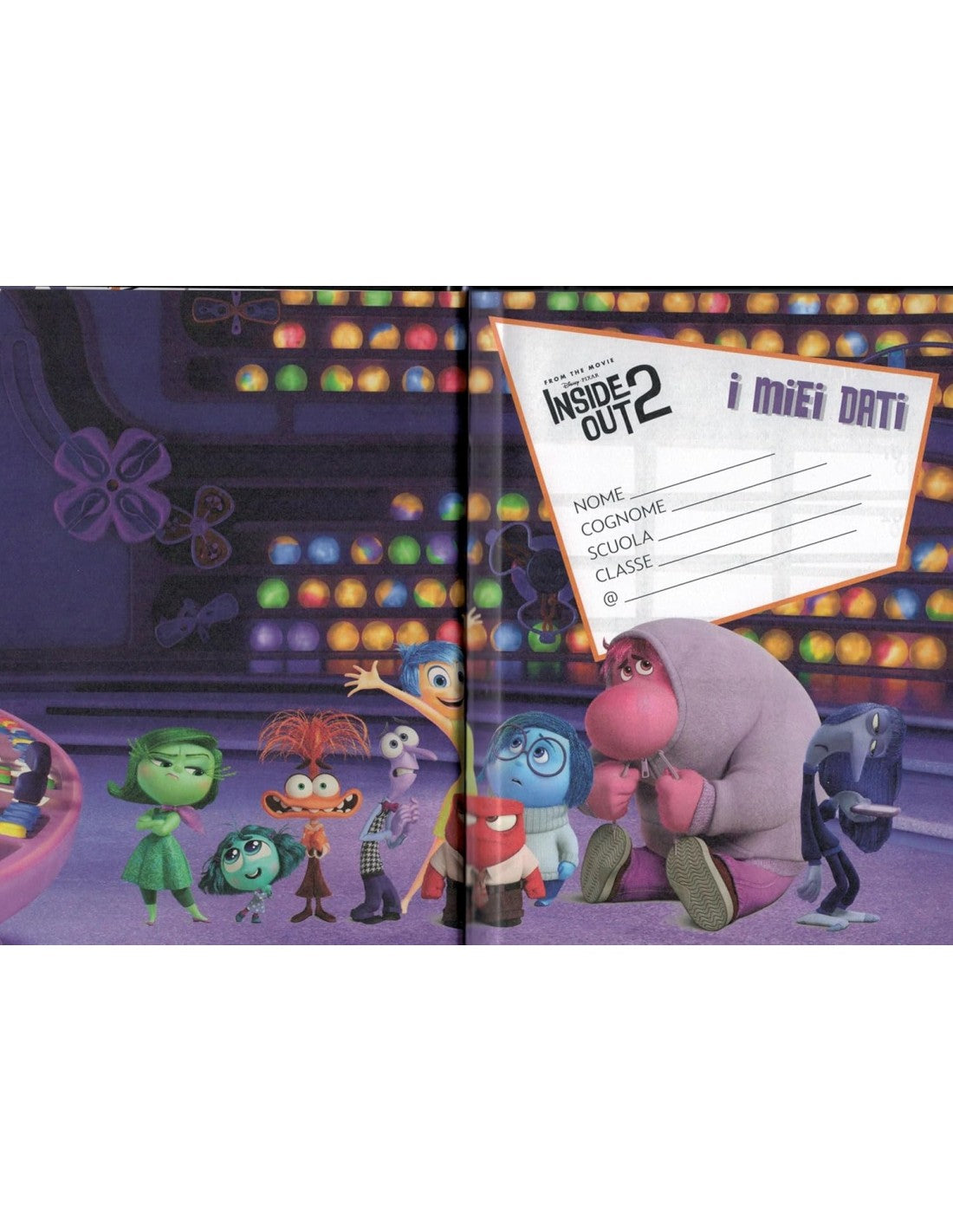 Diario Scuola Inside Out - Seven