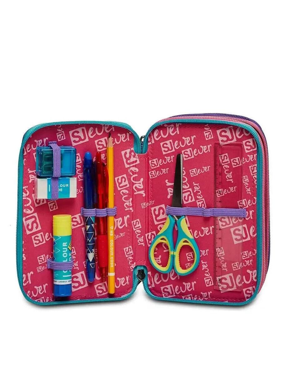 Astuccio 3 zip ever sj gang rayly girl