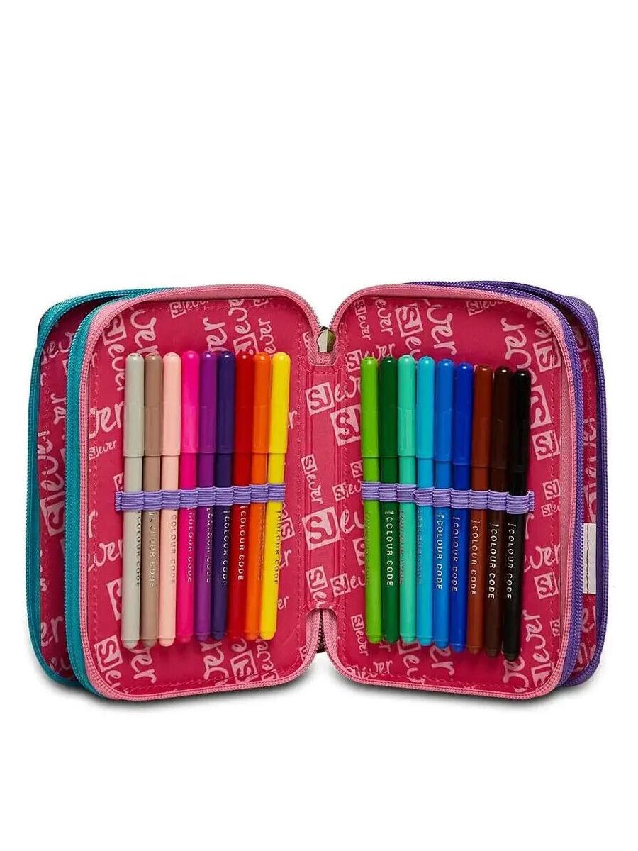 Astuccio 3 zip ever sj gang rayly girl