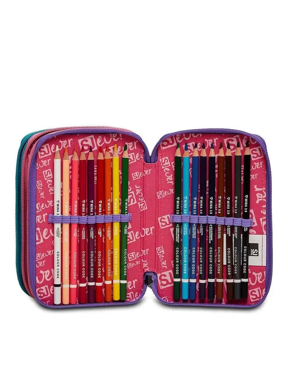 Astuccio 3 zip ever sj gang rayly girl