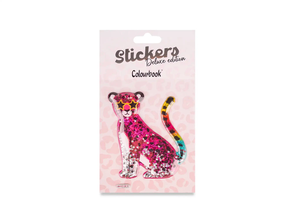 Stickers 3D Cheetah - Colourbook