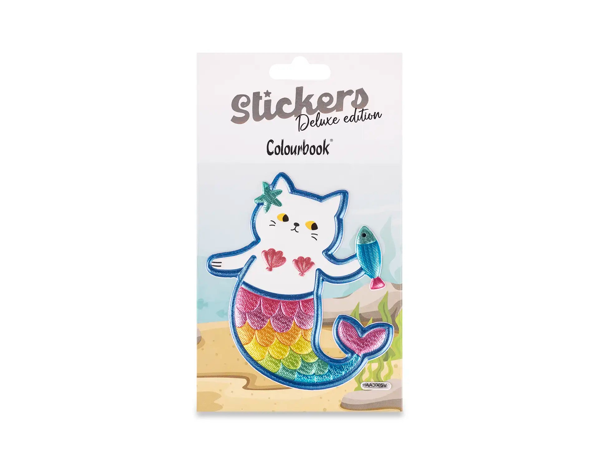 Stickers 3D Gatto Sirena - Colourbook