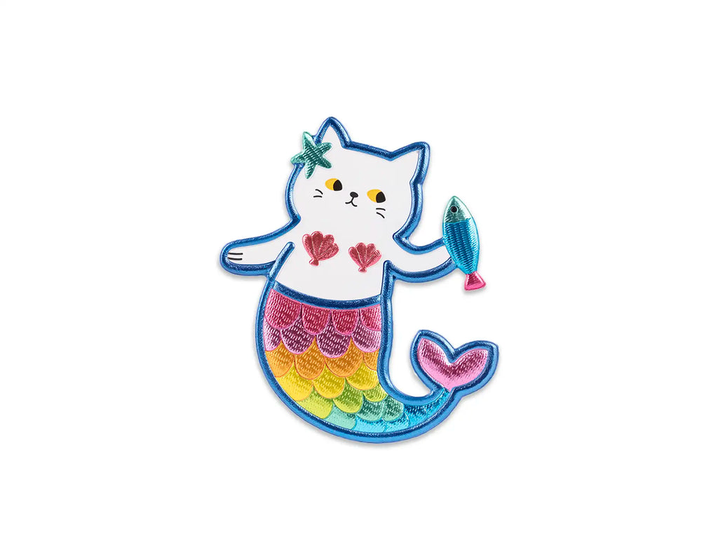 Stickers 3D Gatto Sirena - Colourbook