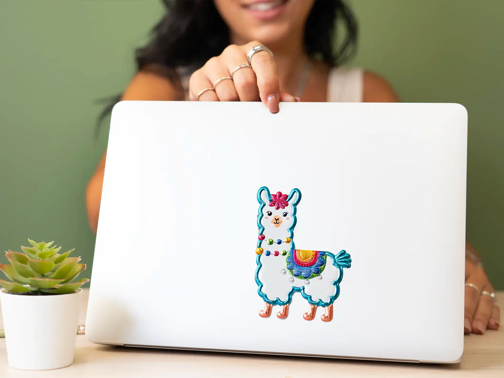 Stickers 3D Lama - Colourbook