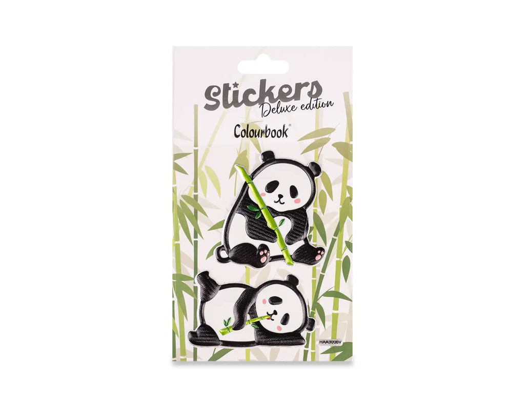 Stickers 3D Panda - Colourbook