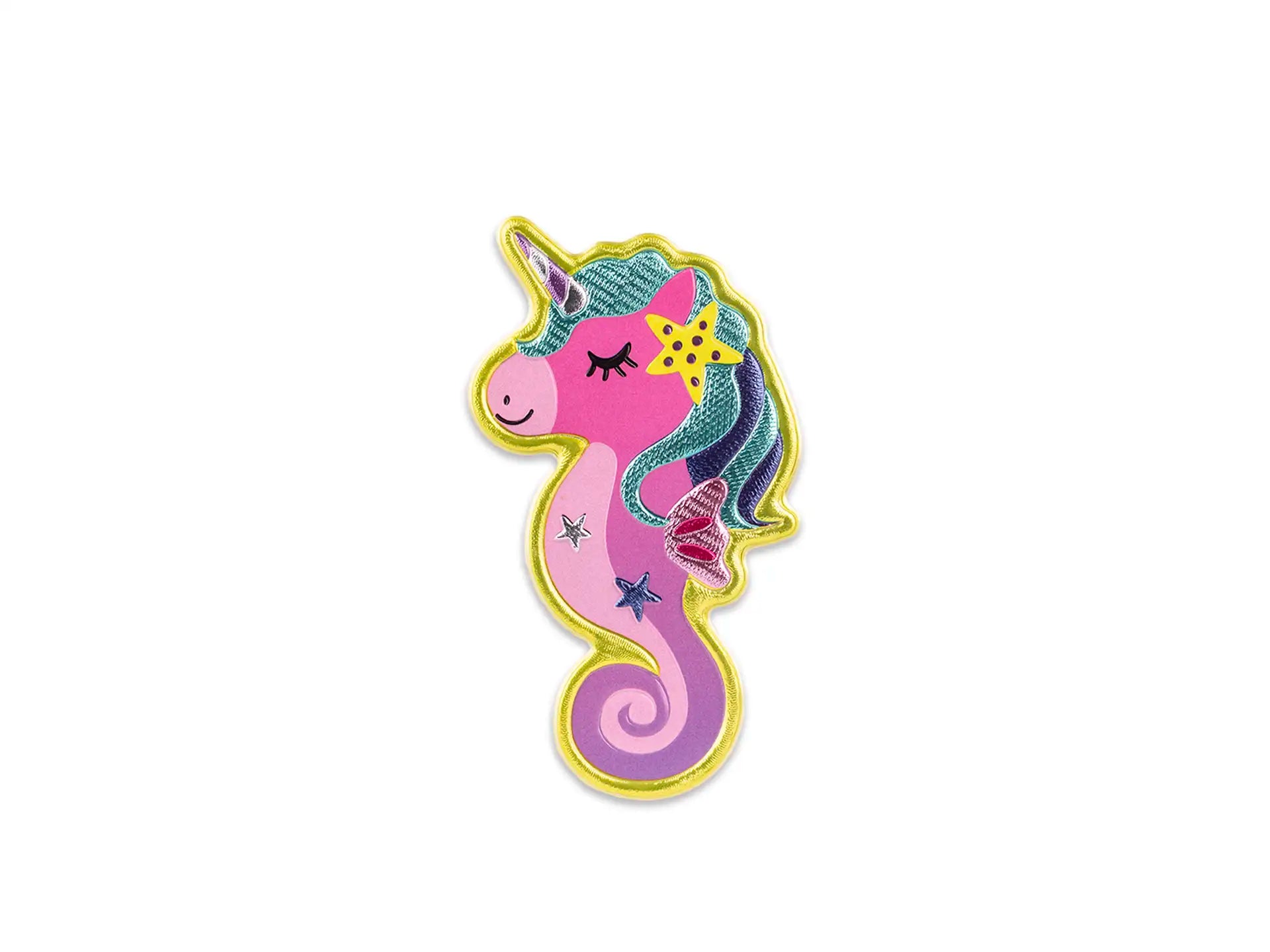 Stickers 3D Unicorno Marino - Colourbook