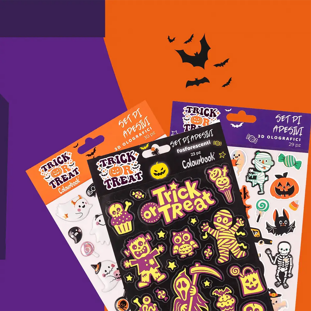 Set stickers Halloween - Colourbook