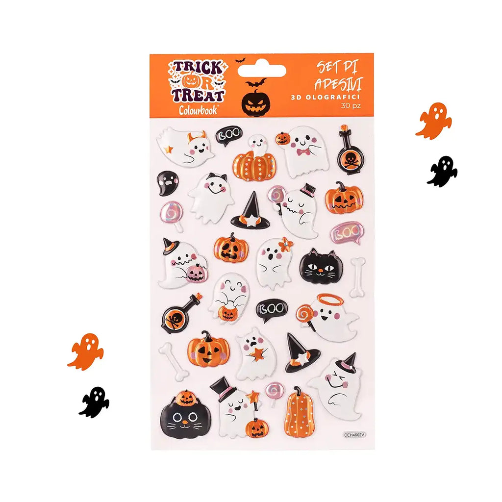 Set stickers Halloween - Colourbook