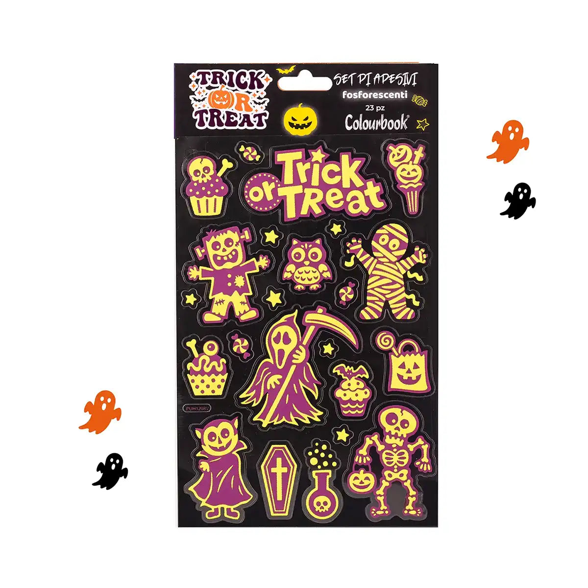 Set stickers Halloween - Colourbook