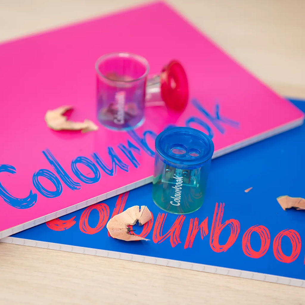 Temperamatite 2 fori con serbatoio – Gradient Colourbook