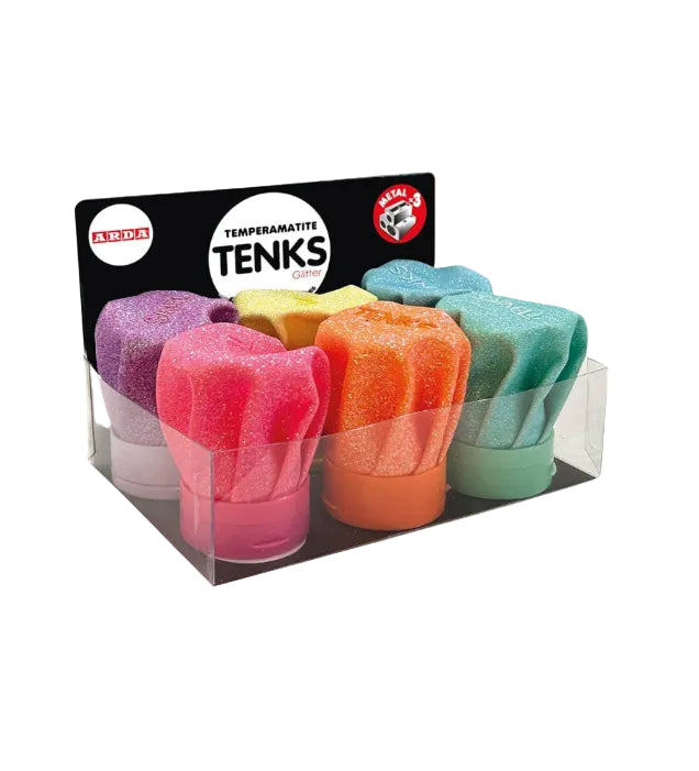 Temperamatite con serbatoio Arda Tenks GLITTER