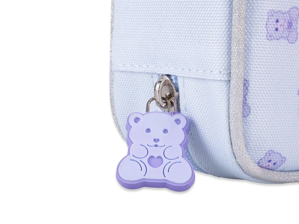 Astuccio 1 zip Coccolotti Classic Lilla - Colourbook
