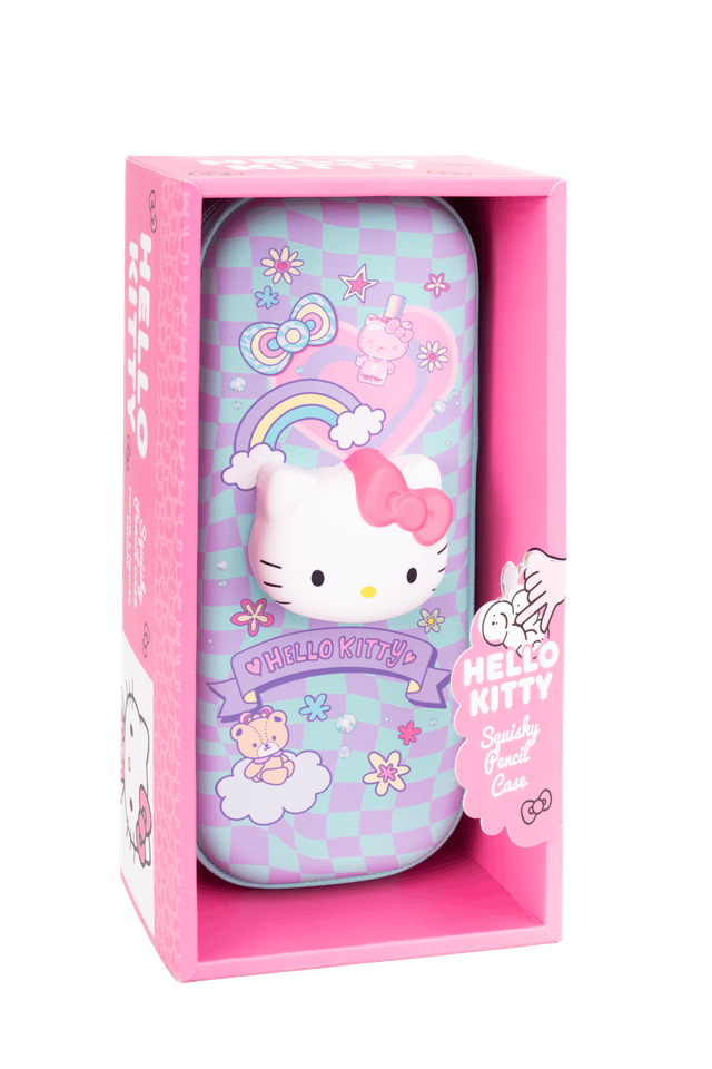 Astuccio Squishy Hello Kitty Rainbow