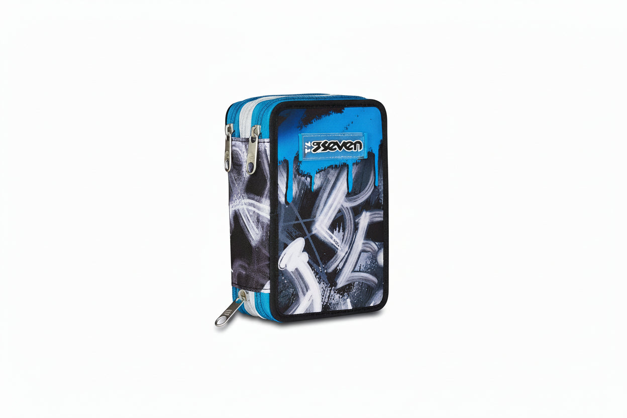 Astuccio 3 Zip - Quick Graffiti Boy - Seven